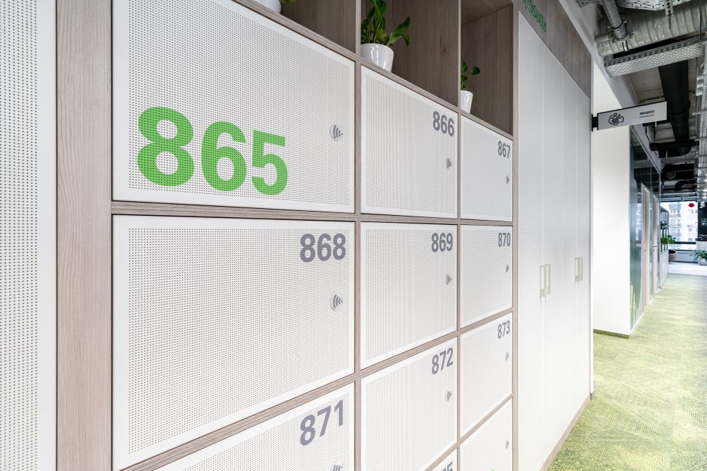 Smart Battery powered Locker Locks Allday Time Systems