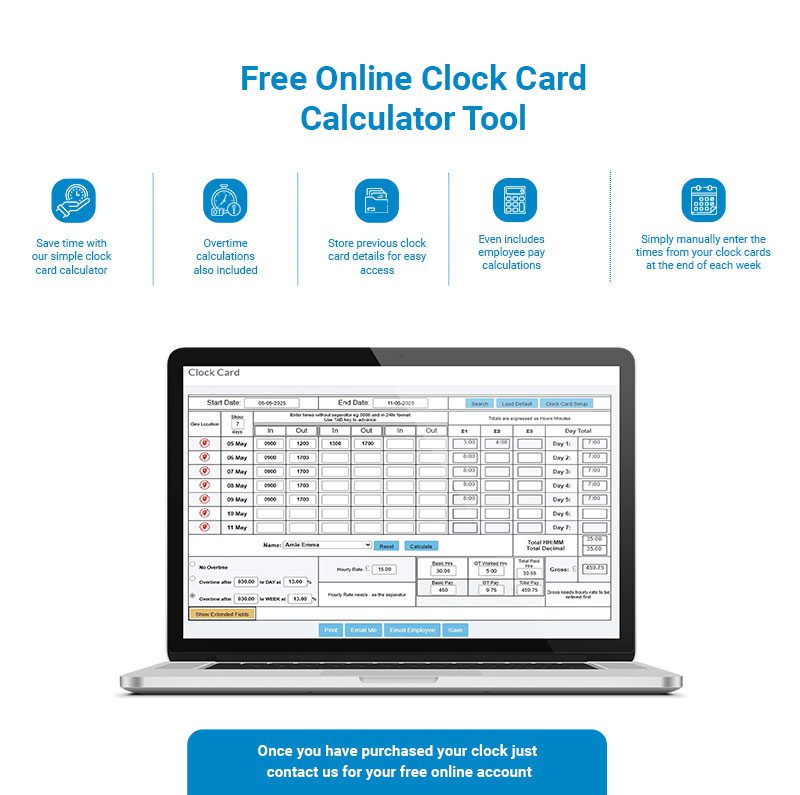 online time card calculator free