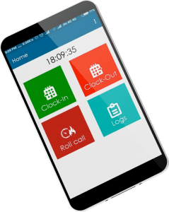 Mobile app for employee attendance