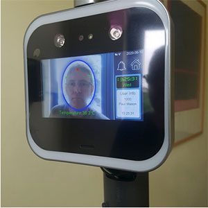 face temperature reader for access and attendance