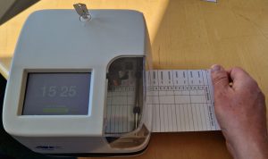 time date stamp machine document stamping